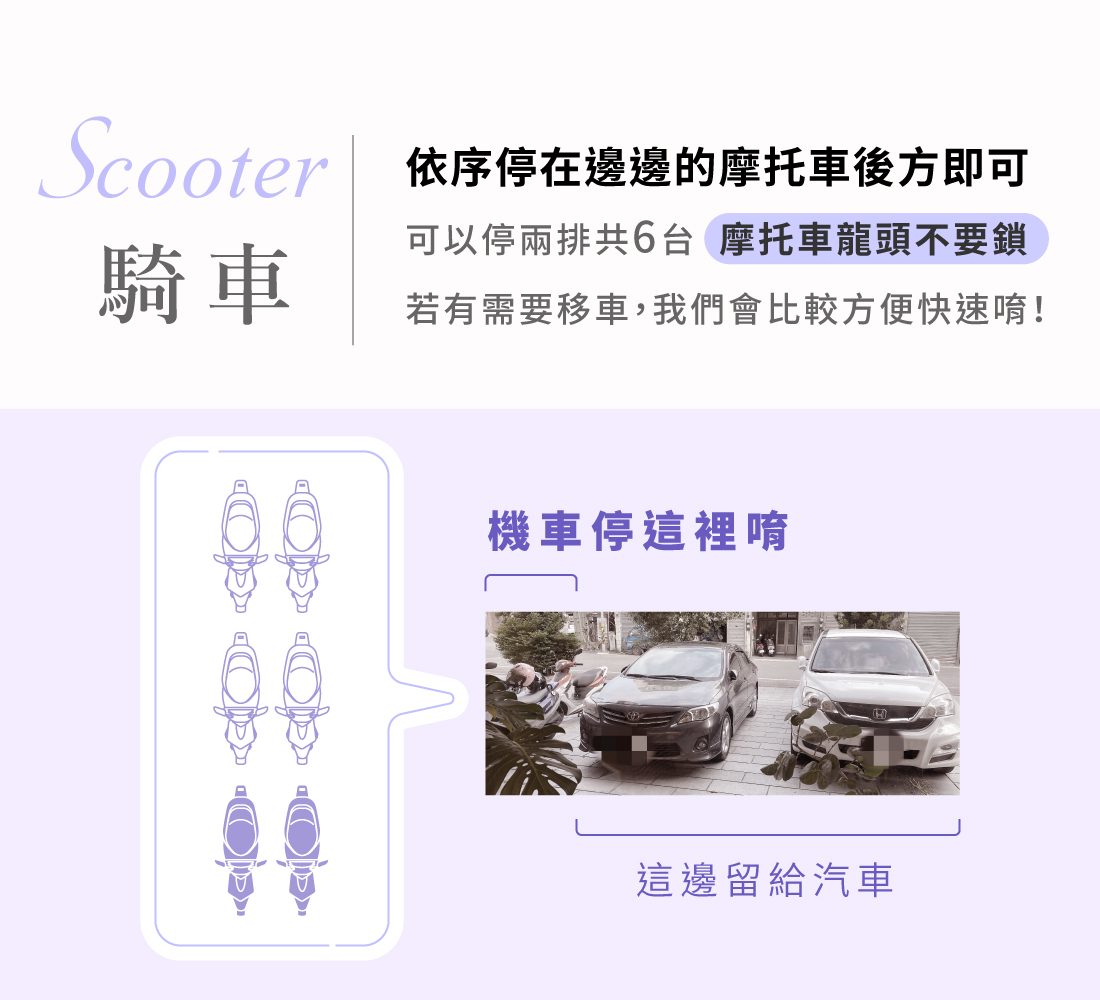 澄熒SPA機車停放位置